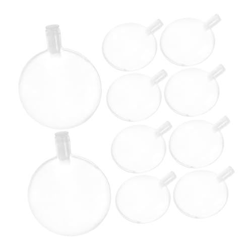 ibasenice 50er Packung Quietscher für Hundespielzeug Transparente Geräuschmacher zum Einnähen für DIY Reparaturen und Bastelprojekte von Haustier und Babyspielzeug von ibasenice