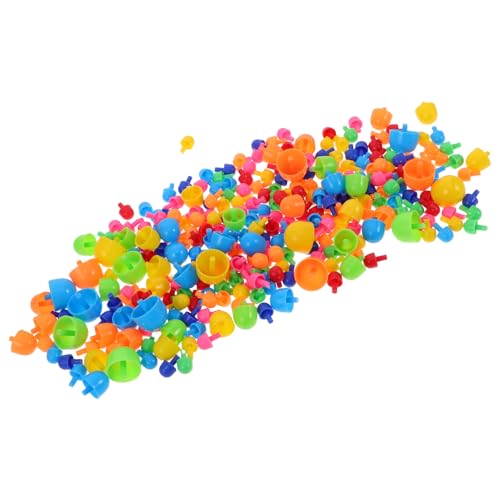 ibasenice 592Stücke Nägel Kreatives Steckpuzzle für DIY Feinmotorik Aktivitäten Lernspielzeug für Vorschulkinder Jigsaw Puzzle von ibasenice