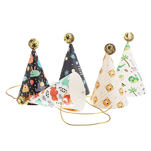 ibasenice 5-teilige Geburtstagsmütze Für Jungen Schickes Design Partygeschenke Für Kinder Dinosaurier-astronauten-monster-hut ibasenice 5-teilige Geburtstagsmütze Für Jungen Schickes Design Partygeschenke Für Kinder Dinosaurier-astronauten-monster-hut von ibasenice