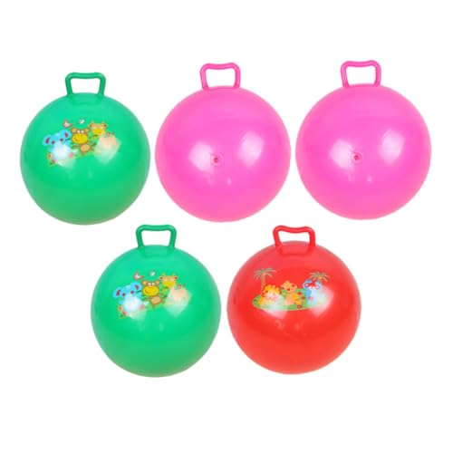 ibasenice 5St den Ball klopfen kinderspiele Spiele mit Balance Spiele für Springender Ball hüpfendes Jumper- Hüpfburder für Sprungball PVC von ibasenice
