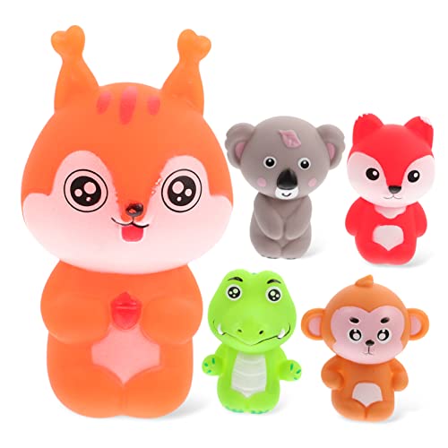 ibasenice Lustige Tier-fingerpuppen Für Kinder Kreatives Handpuppenspielzeug von ibasenice