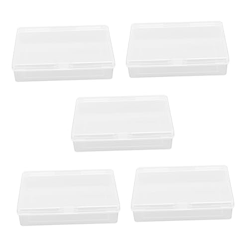 ibasenice 5er Boxen Aufbewahrungskiste Kartenspiel Für Pokerkarten Riesige Spielkarten Schnappkarten Spielkartenhalter Würfelaufbewahrung Transparent Plastik ibasenice 5er Boxen Aufbewahrungskiste Kartenspiel Für Pokerkarten Riesige Spielkarten Schnappkarten Spielkartenhalter Würfelaufbewahrung Transparent Plastik von ibasenice