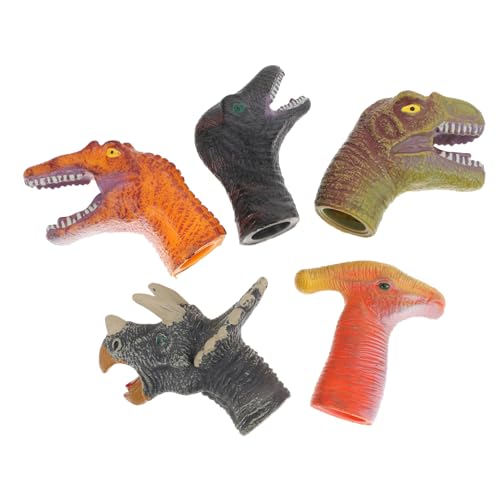 ibasenice 5st Handpuppenspielzeug Fingerpuppenspielzeug Für Fingerspielzeug Für Kinderspielzeug Kreative Fingerpuppen -Dinosaurier- Finger Plastik ibasenice 5st Handpuppenspielzeug Fingerpuppenspielzeug Für Fingerspielzeug Für Kinderspielzeug Kreative Fingerpuppen -Dinosaurier- Finger Plastik von ibasenice