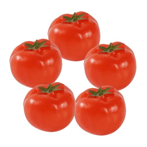 ibasenice 5 Stücke Mini Künstliche Tomaten Modell PVC Simulierte Obst Dekorationen Für Puppenhaus Fotografie Wohnkultur ibasenice 5 Stücke Mini Künstliche Tomaten Modell PVC Simulierte Obst Dekorationen Für Puppenhaus Fotografie Wohnkultur von ibasenice