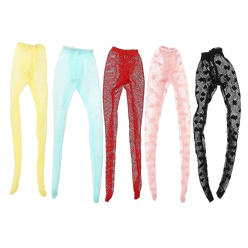 ibasenice Strümpfe Und Strumpfhosen Für Jungen Und Mädchen 5-teiliges Set Socken Für Puppen Mädchen Und Jungen Spaß Für Fantasievolles Spielen von ibasenice