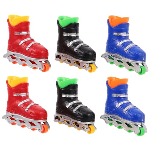 ibasenice 6 Paar Mini-Finger-Skateboards: Mini-Skateboard-griffbretter, Tragbare Finger-Skates Für Kinder Und Erwachsene, Kompaktes Desktop-Spielzeug, Für Reisen Und Das Büro ibasenice 6 Paar Mini-Finger-Skateboards: Mini-Skateboard-griffbretter, Tragbare Finger-Skates Für Kinder Und Erwachsene, Kompaktes Desktop-Spielzeug, Für Reisen Und Das Büro von ibasenice