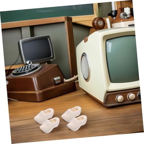 ibasenice 6 Paare Miniatur Holzschuhe aus Naturholz Unbearbeitete Niederländische Puppenschuhe Blanko Klompen für DIY Bastelprojekte Puppenhaus Dekoration Micro Landschaft von ibasenice