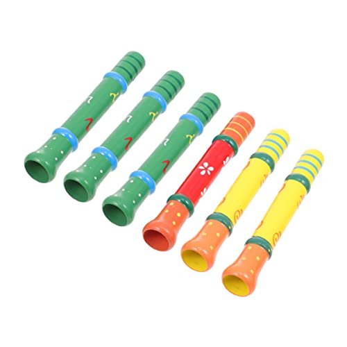ibasenice 6 STK Pfeife aus Holz Gitarre Babypfeife Gitarrenspielzeug für kinderinstrumente musikinstrumente lustiges Pfeifenspielzeug Pfeifinstrument hölzern ibasenice 6 STK Pfeife aus Holz Gitarre Babypfeife Gitarrenspielzeug für kinderinstrumente musikinstrumente lustiges Pfeifenspielzeug Pfeifinstrument hölzern von ibasenice