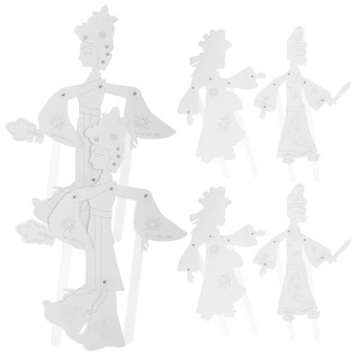 ibasenice 6 STK Schattenspielspielzeug traditionelle Schattenfiguren Schattenpuppentheater Silhouettenpuppen bastelzeug handwerkskunst Bildungsangebot Bausatz für Schattenpuppenspiel Papier ibasenice 6 STK Schattenspielspielzeug traditionelle Schattenfiguren Schattenpuppentheater Silhouettenpuppen bastelzeug handwerkskunst Bildungsangebot Bausatz für Schattenpuppenspiel Papier von ibasenice