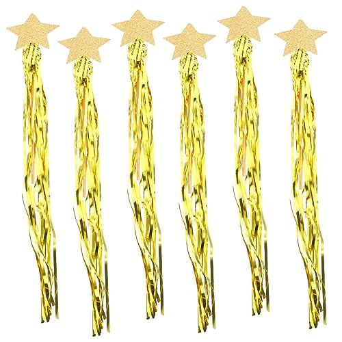 ibasenice 6 Stücke Cosplay Hochzeit Party Fee Stick Requisiten Junggesellinnenabschied Dekoration Für Foto Braut Photobooth Mädchen Leistung von ibasenice