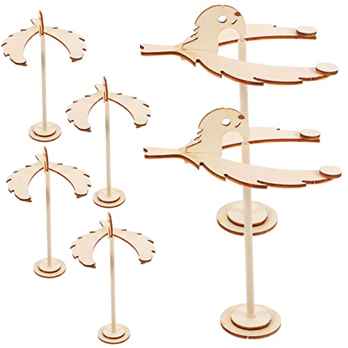 ibasenice 6 Stücke Holz Balancing Vogel Spielzeug Pädagogisches Jungen Und Mädchen Spielzeug Unfinished Farbe ibasenice 6 Stücke Holz Balancing Vogel Spielzeug Pädagogisches Jungen Und Mädchen Spielzeug Unfinished Farbe von ibasenice