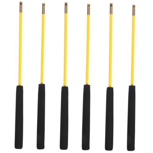 ibasenice 6 Stck Rutsch Diabolo Stäbe Profi Fitness Jonglierstäbe mit Solidem Kern für Senioren Training und Geschicklichkeitsspiel ibasenice 6 Stck Rutsch Diabolo Stäbe Profi Fitness Jonglierstäbe mit Solidem Kern für Senioren Training und Geschicklichkeitsspiel von ibasenice