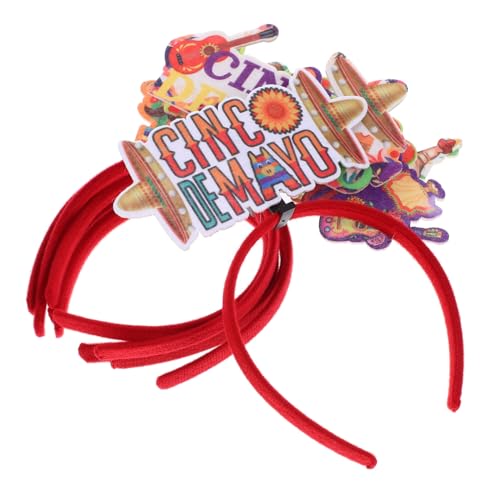 ibasenice 6stücke Teiliges Mexikanische Stirnbänder Für Cinco De Mayo Fiesta Farbenfrohe Haaraccessoires Für Partys Familientreffen Und Festliche Anlässe von ibasenice