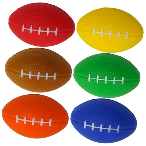 ibasenice 6 Stück Fußball entlüften für kinderspielzeug spielsachen für Entspannungsspielzeug hühner Toy -Rugby Zappelspielzeug Masse -Schwamm ibasenice 6 Stück Fußball entlüften für kinderspielzeug spielsachen für Entspannungsspielzeug hühner Toy -Rugby Zappelspielzeug Masse -Schwamm von ibasenice
