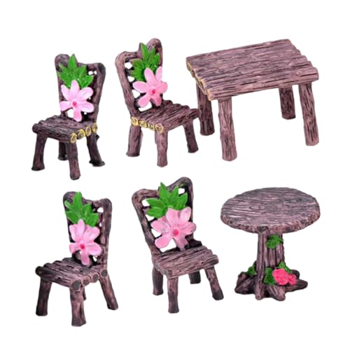 ibasenice 6 Stück Harz Tisch Und Stuhl Ornamente Mini Verzierung Feengarten Tisch Mini Zeug Hausmöbel Miniatur Puppenhaus Alarm Outdoor Miniatur Fee Mini Möbel Verzierung Kaffee ibasenice 6 Stück Harz Tisch Und Stuhl Ornamente Mini Verzierung Feengarten Tisch Mini Zeug Hausmöbel Miniatur Puppenhaus Alarm Outdoor Miniatur Fee Mini Möbel Verzierung Kaffee von ibasenice