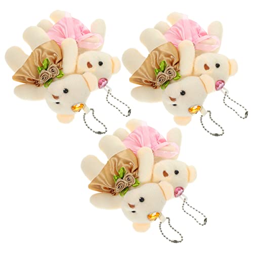 ibasenice 6 Stück Hochzeitsbär Abschlussfeier Ausgestopft Plüsch Tragen Kleine Bärenpuppe Blumenstrauß DIY Ornamente Bärenpuppen Selber Machen Blumenstrauß DIY Bärenzubehör Pp Baumwolle ibasenice 6 Stück Hochzeitsbär Abschlussfeier Ausgestopft Plüsch Tragen Kleine Bärenpuppe Blumenstrauß DIY Ornamente Bärenpuppen Selber Machen Blumenstrauß DIY Bärenzubehör Pp Baumwolle von ibasenice