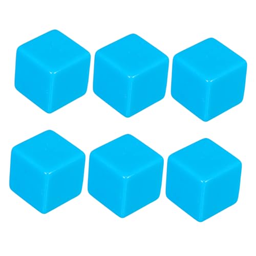 ibasenice 6 Stück Leere DIY - Machen DIY- Geschichtenwürfel Solide Trickwürfel Q-Less-wortwürfel Spielwort Spielwürfel Spiel Acryl Sky-Blue ibasenice 6 Stück Leere DIY - Machen DIY- Geschichtenwürfel Solide Trickwürfel Q-Less-wortwürfel Spielwort Spielwürfel Spiel Acryl Sky-Blue von ibasenice