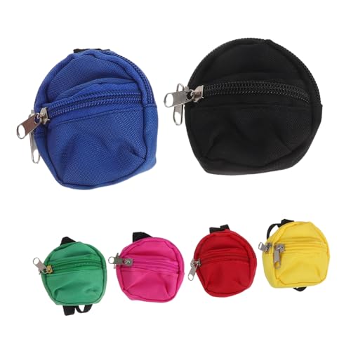 ibasenice 6 Stück Mini Puppenrucksack mit Reißverschluss Kompakte Schulrucksäcke für Puppen Kindersichere Cartoonartige Spielzeugrucksäcke für Rollenspiele und Puppenzubehör in Verschiedenen ibasenice 6 Stück Mini Puppenrucksack mit Reißverschluss Kompakte Schulrucksäcke für Puppen Kindersichere Cartoonartige Spielzeugrucksäcke für Rollenspiele und Puppenzubehör in Verschiedenen von ibasenice