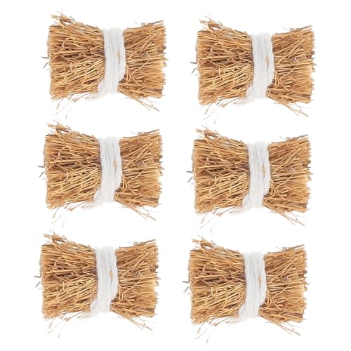ibasenice 6 Stück Miniatur -Gras -brennholz -stapelmodell Künstliche Heuballen Mini-heuballen-Dekoration Für Den Tisch -heuballen Falsches Heu Mini-heuhaufen-Dekoration Khaki ibasenice 6 Stück Miniatur -Gras -brennholz -stapelmodell Künstliche Heuballen Mini-heuballen-Dekoration Für Den Tisch -heuballen Falsches Heu Mini-heuhaufen-Dekoration Khaki von ibasenice