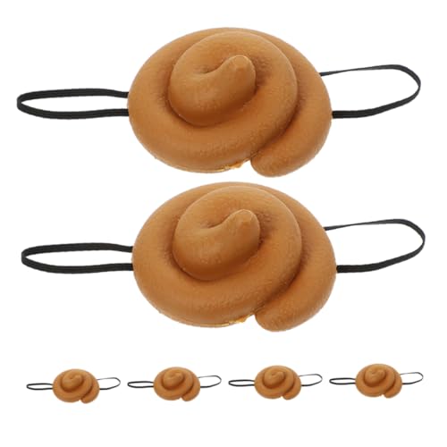 ibasenice 6 Stück Mütze halloween scherzartikel Halloween-Attacken Witzige Scherzhüte für Partys Kopfbedeckung Poop-Kostüm funky verrückt Aprilscherz Hut Poop-Hut-Streich-Requisite PVC Brown ibasenice 6 Stück Mütze halloween scherzartikel Halloween-Attacken Witzige Scherzhüte für Partys Kopfbedeckung Poop-Kostüm funky verrückt Aprilscherz Hut Poop-Hut-Streich-Requisite PVC Brown von ibasenice