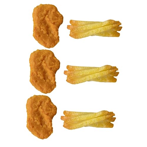 ibasenice 6-teiliges Modell Mit Pommes Frites – Spielessen Für Kinder – Perfektes Für Feinschmecker ibasenice 6-teiliges Modell Mit Pommes Frites – Spielessen Für Kinder – Perfektes Für Feinschmecker von ibasenice