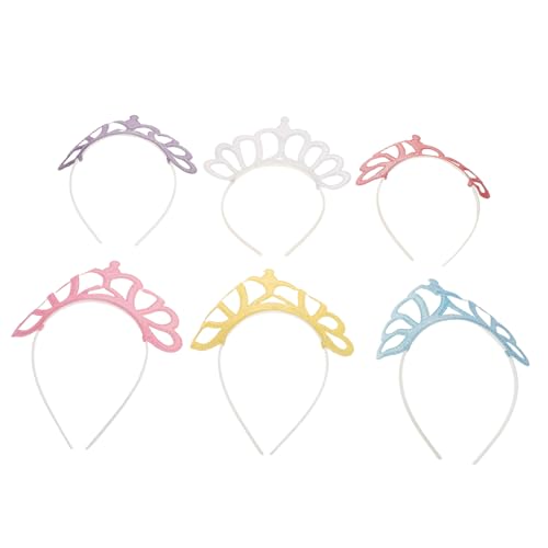 ibasenice 6 Stück Prinzessinnen Tiara Haarschmuck für Partys Fotografie Leichtes und Tragbares Accessoire ibasenice 6 Stück Prinzessinnen Tiara Haarschmuck für Partys Fotografie Leichtes und Tragbares Accessoire von ibasenice