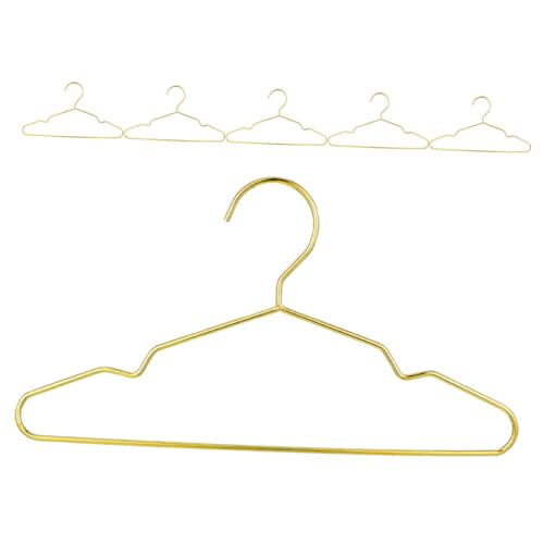 ibasenice 6stücke Goldene Mini Puppen Kleiderbügel Praktische Und Stilvolle Aufhänger Für Puppenkleidung Für Puppenhäuser Und Kreative Spielumgebungen ibasenice 6stücke Goldene Mini Puppen Kleiderbügel Praktische Und Stilvolle Aufhänger Für Puppenkleidung Für Puppenhäuser Und Kreative Spielumgebungen von ibasenice