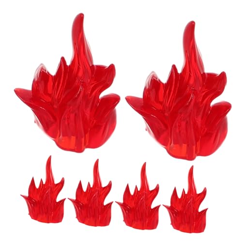 ibasenice 6 Stück Puzzle Bausteine Miniaturflammzubehör Halloween -Feuerzubehör Bildungsflammblöcke Pädagogische Flammequellen Halloween -Flammenmodelle Mini -Feuereffekte Plastik rot ibasenice 6 Stück Puzzle Bausteine Miniaturflammzubehör Halloween -Feuerzubehör Bildungsflammblöcke Pädagogische Flammequellen Halloween -Flammenmodelle Mini -Feuereffekte Plastik rot von ibasenice
