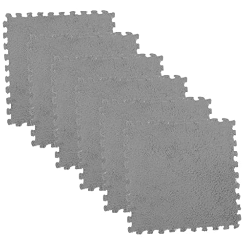 ibasenice 6 Stück Puzzle-Matte Ineinandergreifende Schaumstoffmatten Puzzlematte Kinderspiel Verriegelung Ineinandergreifende Fußmatten Schaumstoff-Puzzle-bodenmatte Übungsmatten Samt Grey ibasenice 6 Stück Puzzle-Matte Ineinandergreifende Schaumstoffmatten Puzzlematte Kinderspiel Verriegelung Ineinandergreifende Fußmatten Schaumstoff-Puzzle-bodenmatte Übungsmatten Samt Grey von ibasenice