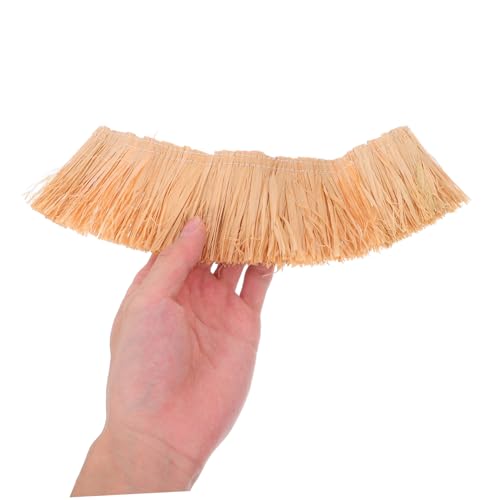 ibasenice 6 Stück Realistisch Simulierte Stroh-dachziegel für Miniaturprojekte Künstliche Strohbündel für DIY Handwerk Dekorative Strohballen für Basteln und Partydeko von ibasenice