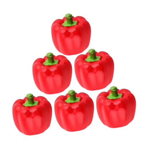 ibasenice 6stücke Teiliges Lebensechte Miniatur Chili-Paprika Figuren Resin Kreative Deko Für Landschaft Und Partys Nachbildung Für Kreative Dekorationen ibasenice 6stücke Teiliges Lebensechte Miniatur Chili-Paprika Figuren Resin Kreative Deko Für Landschaft Und Partys Nachbildung Für Kreative Dekorationen von ibasenice