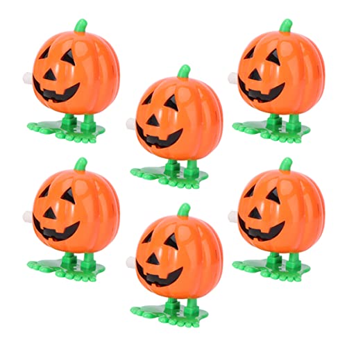 ibasenice 6 Stück Springendes interaktives kinderspielzeug intelligente Spiele zum Aufziehen Halloween Uhrwerk Aufziehspielzeug mit Halloween-Thema von ibasenice