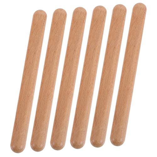 ibasenice 6 Stück Stock Für Musikinstrumente Musikalische Stöcke Frühpädagogische Musikstöcke Rhythmusschläger Für Kinderspielzeug Rhythmus-Sticks Klassische Rhythmusstöcke Holz ibasenice 6 Stück Stock Für Musikinstrumente Musikalische Stöcke Frühpädagogische Musikstöcke Rhythmusschläger Für Kinderspielzeug Rhythmus-Sticks Klassische Rhythmusstöcke Holz von ibasenice