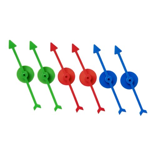 ibasenice 6 Stück Teiliges Bunte Kunststoff Pfeile für Spielzeiger DIY Zubehör Lange Zeiger für Brettspiel Vielseitig Einsetzbar als und Lehrmittel Sicher und Langlebig ibasenice 6 Stück Teiliges Bunte Kunststoff Pfeile für Spielzeiger DIY Zubehör Lange Zeiger für Brettspiel Vielseitig Einsetzbar als und Lehrmittel Sicher und Langlebig von ibasenice