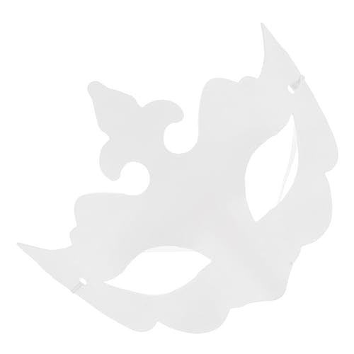 ibasenice 6 Stück Teiliges Diy Handbemalte Maske Leere Pulp Masken zum Gestalten für Karneval Geburtstagsfeiern Cosplay und Kreative Bastelprojekte von ibasenice