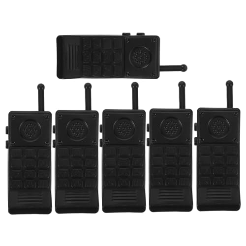ibasenice 6 Stück Teiliges Fake Telefon mit Retro Design Realistische Detektiv Leichte Outdoor Spiel Accessoires für Party und Kreative Fantasieentwicklung von ibasenice