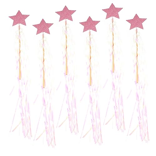ibasenice 6 Stück Teiliges Glitzernde Sternenstäbe für Hochzeiten und Halloween Multifunktionale Fotorequisiten für Kostümpartys und Bühnenauftritte für Erwachsene ibasenice 6 Stück Teiliges Glitzernde Sternenstäbe für Hochzeiten und Halloween Multifunktionale Fotorequisiten für Kostümpartys und Bühnenauftritte für Erwachsene von ibasenice