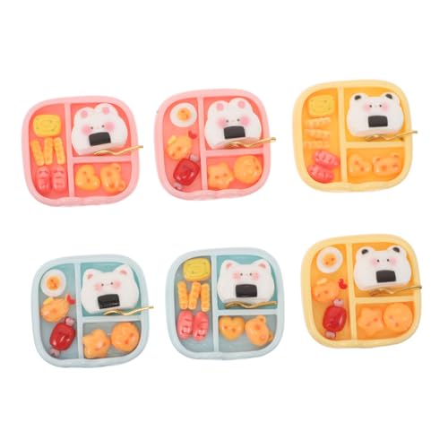 ibasenice 6 Stück Teiliges Miniatur Bento aus Resin Miniatur Lunchbox Modelle mit Detaillierten Japanischen Essensdekorationen Niedliche Puppenhaus Lebensmittel Requisiten für Mikro Szene ibasenice 6 Stück Teiliges Miniatur Bento aus Resin Miniatur Lunchbox Modelle mit Detaillierten Japanischen Essensdekorationen Niedliche Puppenhaus Lebensmittel Requisiten für Mikro Szene von ibasenice