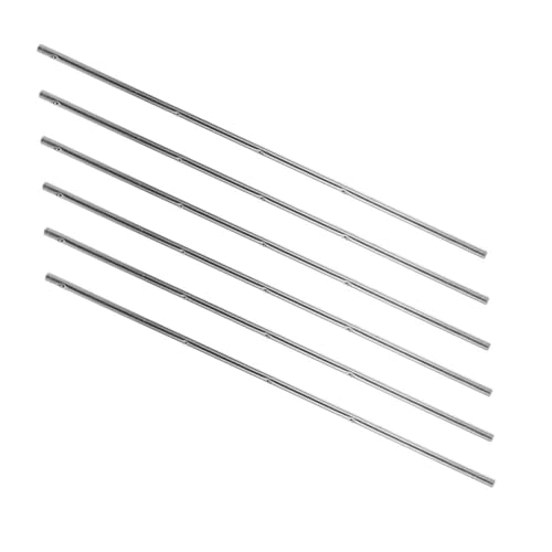 ibasenice 6 Stück Teiliges Tischfußball Ersatzstangen aus Metall mit Schutzkappen Stabile Fußballtisch Stangen für Erwachsene und Kompatibel mit Tischkicker von ibasenice