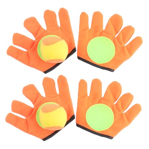 ibasenice 6 Stück Teiliges Wurfball Set mit Orangefarbenen Kletthandschuhen und Plüschbällen Leichtes Outdoor Fangspiel für Vorschulkinder Geschicklichkeit und Fantasie ibasenice 6 Stück Teiliges Wurfball Set mit Orangefarbenen Kletthandschuhen und Plüschbällen Leichtes Outdoor Fangspiel für Vorschulkinder Geschicklichkeit und Fantasie von ibasenice
