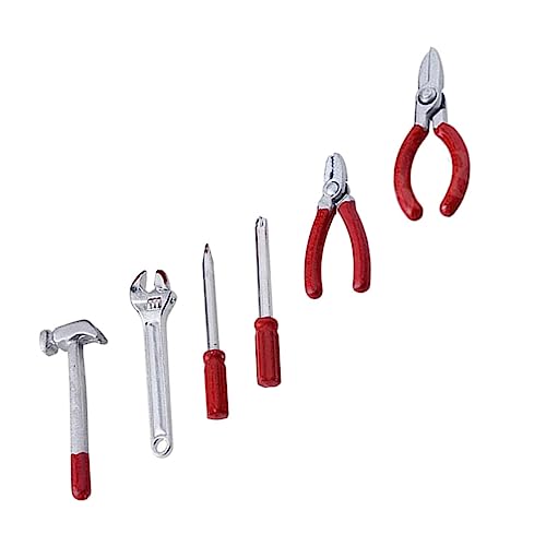 ibasenice 6 Stück - -Werkzeuge Plüsch Miniaturen Bausatz Chaps tiegerkostuem Toy verschleißfestes Miniaturmaterial dekoratives Miniaturmaterial Legierung rot ibasenice 6 Stück - -Werkzeuge Plüsch Miniaturen Bausatz Chaps tiegerkostuem Toy verschleißfestes Miniaturmaterial dekoratives Miniaturmaterial Legierung rot von ibasenice