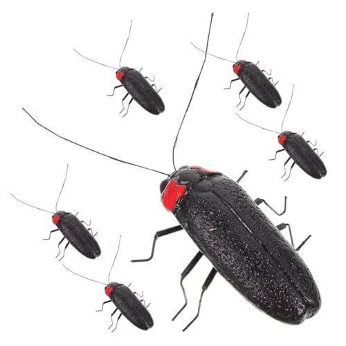 ibasenice 6 Stück simulierte Insekten für Kinderspielzeug lustiges Insektenspielzeug Lernspielzeug belohnung Toys Interessantes versorgen Ton von ibasenice