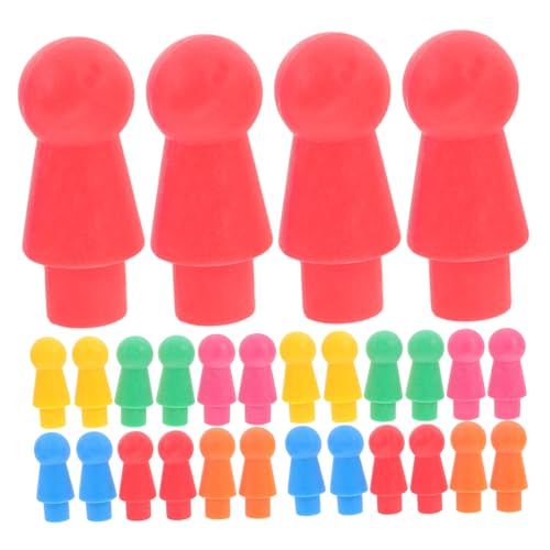 ibasenice Spielfiguren-Set 60-teiliges Plastikmännchen Abs-Material Für Zuhause Büro Schule Reisen von ibasenice