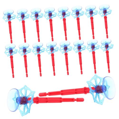 ibasenice 60 Stück Teiliges Spider String Launcher mit Stabilem Saugnapf für Indoor Spiel Flexibles Abschussmechanismus für Halloween und Familienspaß von ibasenice