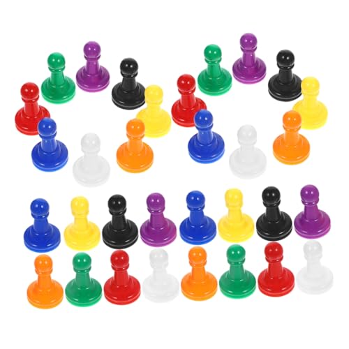 ibasenice 64 Stück Kunststoff Schachfiguren für Brettspiele Tischmarker für Spielkomponenten und Party Zubehör für Familienversammlungen und Spannende Spielabende ibasenice 64 Stück Kunststoff Schachfiguren für Brettspiele Tischmarker für Spielkomponenten und Party Zubehör für Familienversammlungen und Spannende Spielabende von ibasenice