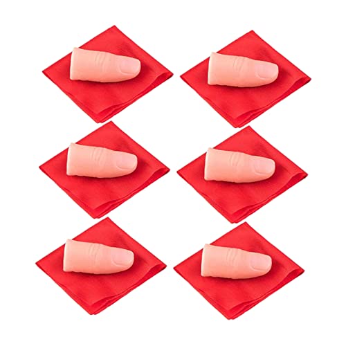 ibasenice 6Er Set Schal Verschwindender Greifer Fidget Für Puppen Zubehör Daumen Trick Wickel Kessel Coole Gadgets Kleinkind Partygeschenke Neuheit Handgelenk Künstlicher von ibasenice