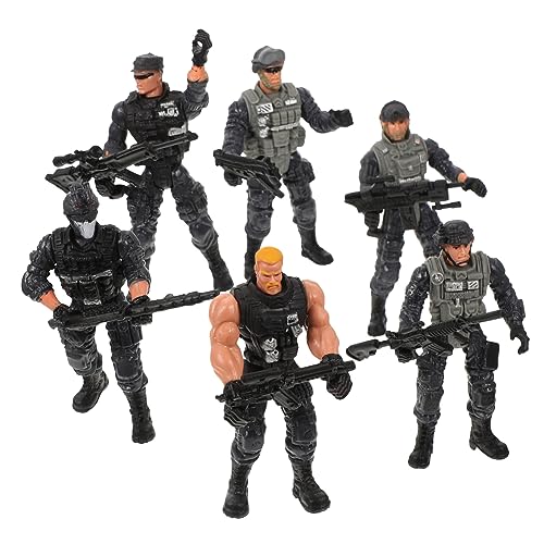 ibasenice 6Pcs Soldatenmodell Mini-Soldaten-Figuren Figur der Armeemänner interaktives spielsachen kinderspielzeug Festival-Streichspielzeug Mini-Modelle Plastik ibasenice 6Pcs Soldatenmodell Mini-Soldaten-Figuren Figur der Armeemänner interaktives spielsachen kinderspielzeug Festival-Streichspielzeug Mini-Modelle Plastik von ibasenice
