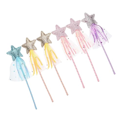 ibasenice 6St Bausatz Fidget Feenkuchendeckel Welt Fairy Wand Toys Toy for The Teachers dekorativer Feenstab Kinderspielzeug Gittergewebe ibasenice 6St Bausatz Fidget Feenkuchendeckel Welt Fairy Wand Toys Toy for The Teachers dekorativer Feenstab Kinderspielzeug Gittergewebe von ibasenice