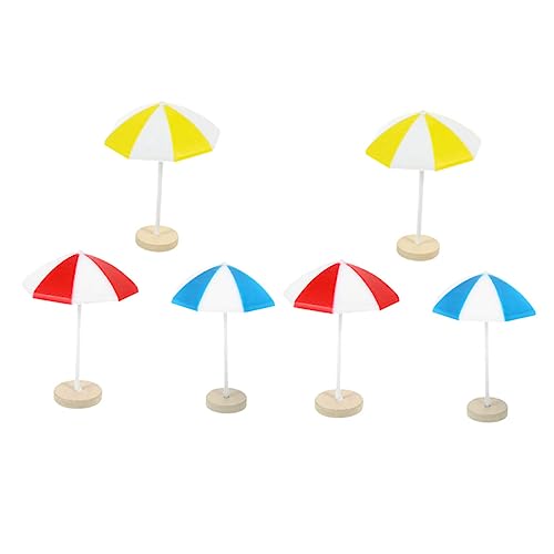 ibasenice Leichte Mini-strandschirme für Kinder Spielen Puppenhaus Dekoration von ibasenice