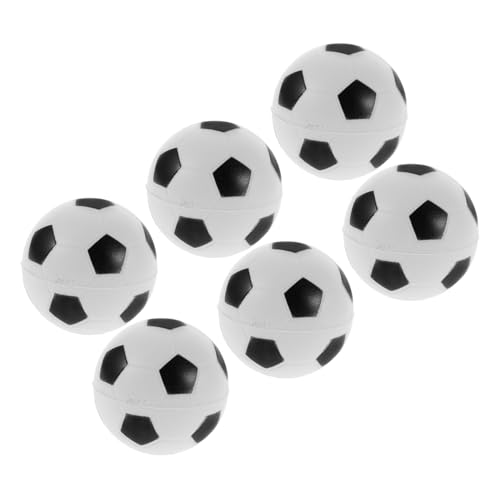 ibasenice 6St Fußballspielzeug schaumstoffball Spaß für Langeweile Spielzeugball Bälle für sensorische Bälle entspannendes Pu von ibasenice
